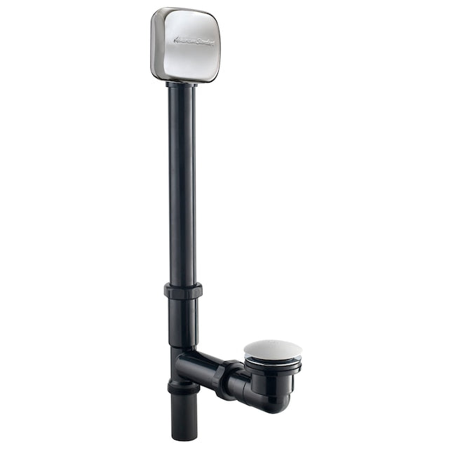 American Standard 1.5-in Chrome Foot Lock Drain with ABS Pipe