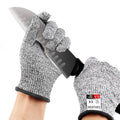 2Pcs Cut Proof Gloves Level 5 Cut Resistant Gloves Work Glove Gardening Glove Working Safety Glove for  Kitchen Butcher Outdoor