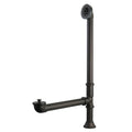 Kingston Brass 1.5-in Oil-Rubbed Bronze Lift and Turn Drain with Brass Pipe