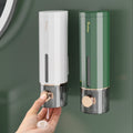450ML Liquid Soap Dispenser Wall Mounted Bathroom Shampoo Shower Gel Dispenser Container Bottle Bathroom Kitchen Accessories