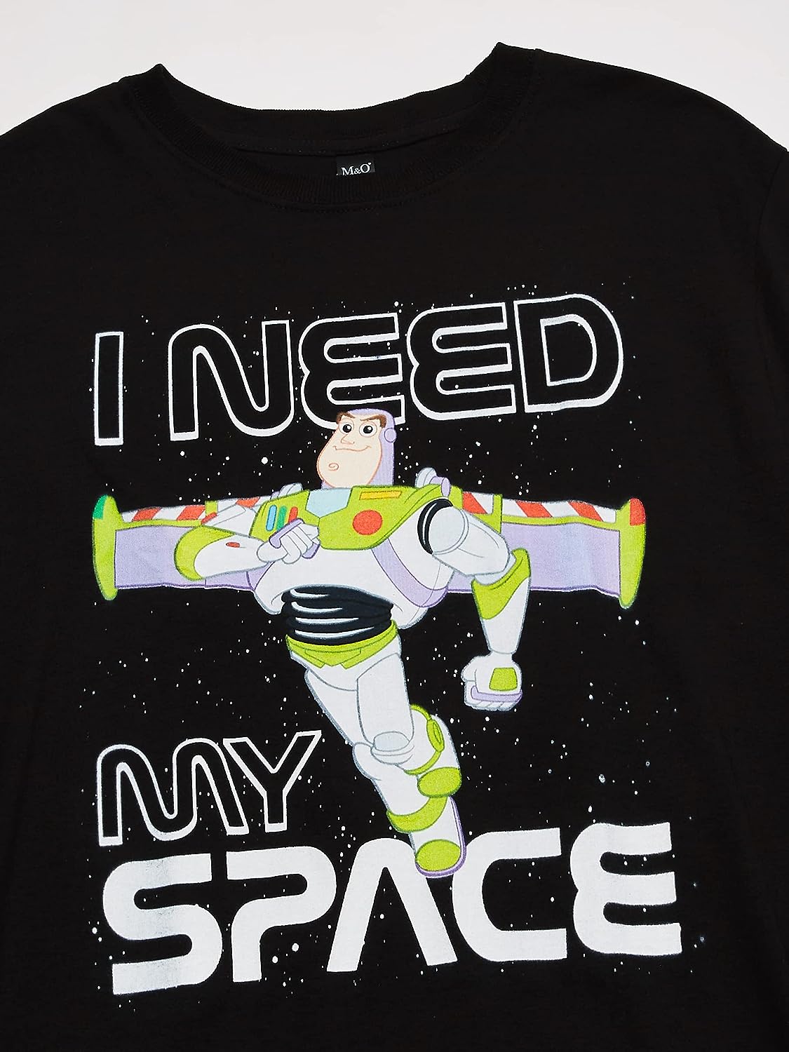 Disney Men's Toy Story Buzz I Need My Space Graphic T-Shirt