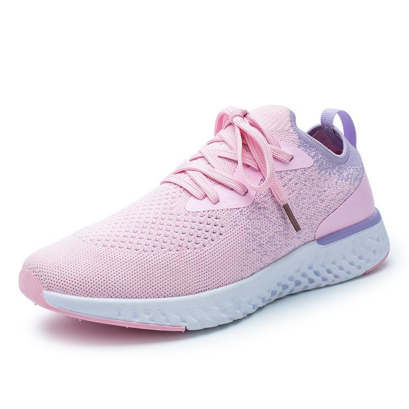 womens flyknit tennis lace up sneakers