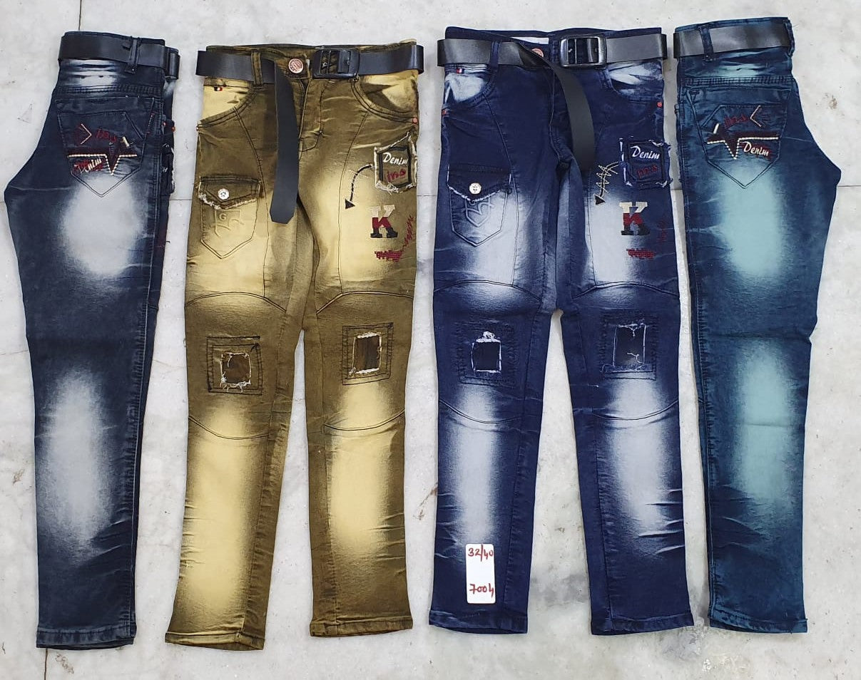 top quality custom  comfortable sweat absorb summer cool handcrafted denim jeans  pants for boys men
