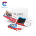 Superlieur 2.4 inch gift marketing digital display lcd screen video brochure video greeting invitation card for marketing