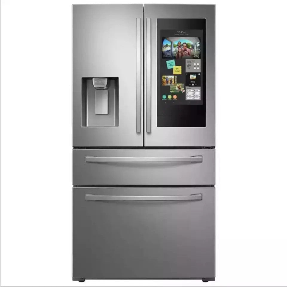 Home Use 28 cu. ft. 4-Door French Door Refrigerator with 21.5 Touch Screen Family in Stainless Steel new PRODUCT 2023