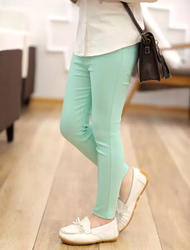 Wholesale Spring Autumn Winter Girl long Pants Kids Children Candy Color Clothing Knitted girls Leggings