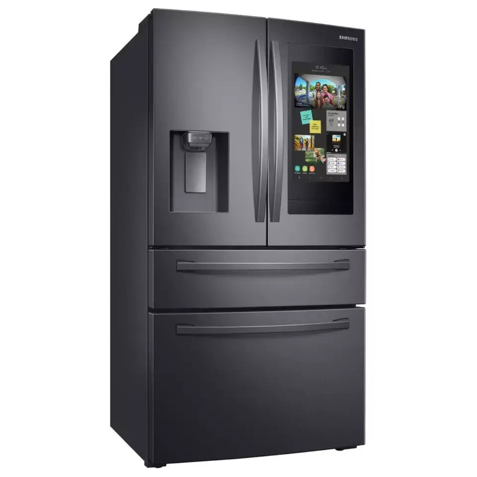Ready to ship  28 cu ft 4 Foor French Door Refrigerator With Touch Screen Stainless Steel