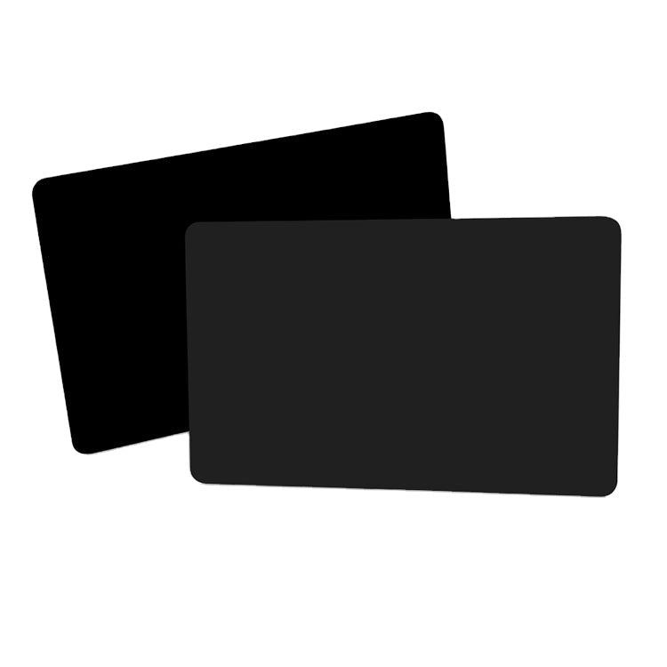 New Arrival Black Matte Finish Social media NFC Business Card with Ntag215 chip