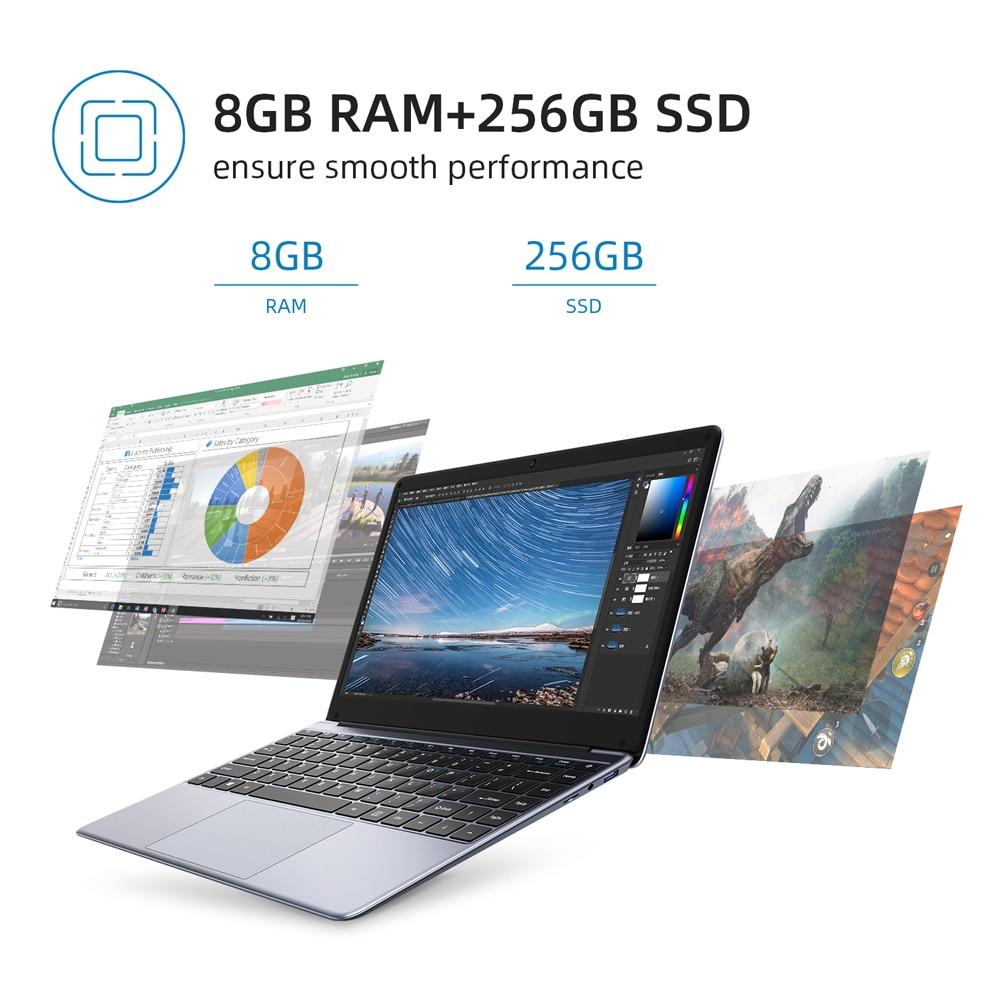 dere laptop v14s 14 1 inch intel celeron n5095 12gb ram 512gb ssd window 10 notebook backlit keyboard pc portable gaming laptop laptops