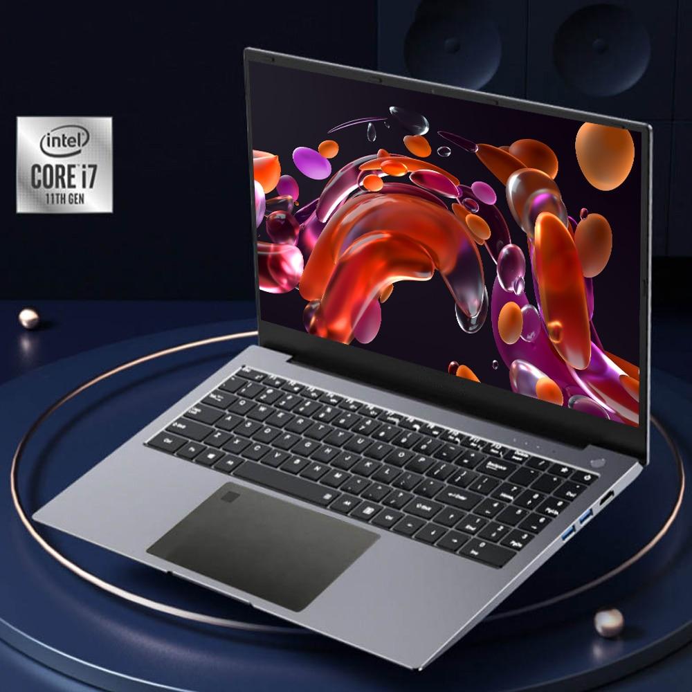 fingerprint unlock super gaming laptop 15 6 inch ips screen intel core i7 1165g7 11th notebook windows 10 11 pro laptops