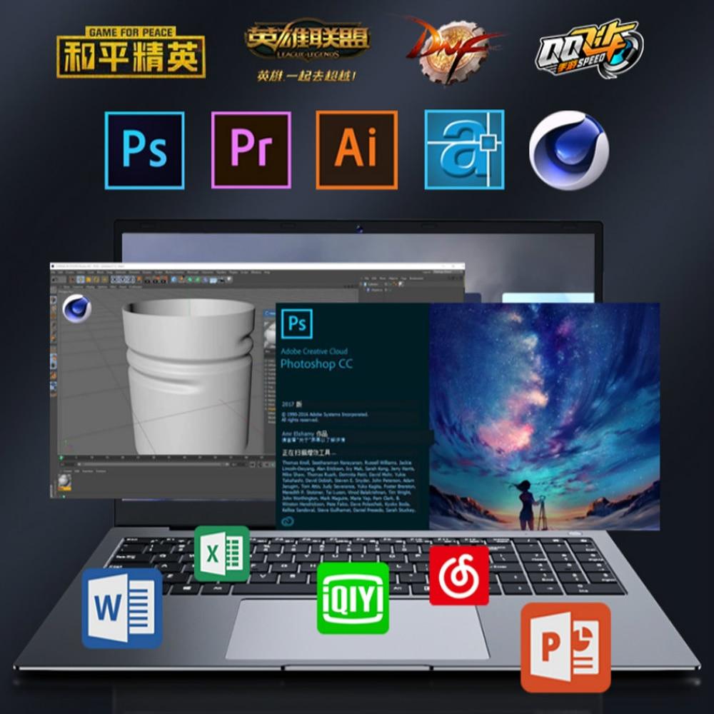 fingerprint unlock super gaming laptop 15 6 inch ips screen intel core i7 1165g7 11th notebook windows 10 11 pro laptops