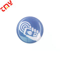 Personalised Self Adhesive Custom 25Mm Waterproof Anti-Metal Nfc Epoxy Sharing Tag Social Media NFC Business Tag