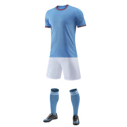 2022-23 Customized Soccer Jersey Sets Quick Dry Practice Soccer Wear For Men's Football Uniform