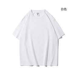 Blank Cotton Street Wear Tshirt Oversized Drop Shoulder T-shirt Custom High Quality Printing Heavy Weight T Shirt for Men