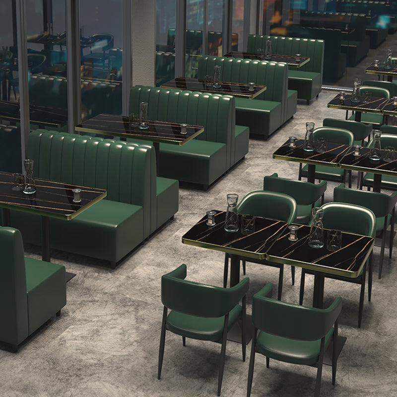 Customizable Restaurant Booths Cafe Restaurant Seating Furniture Booth Sofa leather Seating Restaurant Sofa Bench