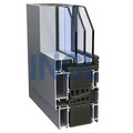 German standard aluminum tilt and turn passive window triple pane windows