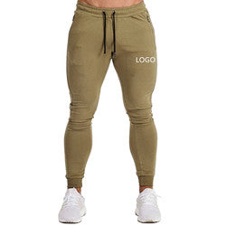 Wholesale Custom Blank Track Pants Slim Fit Zipper Mens Jogger Pants