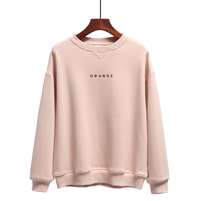 OEM New Design hooded 100% cotton Pullover Solid Custom Logo Embroidery Sweatshirt Women hoodies