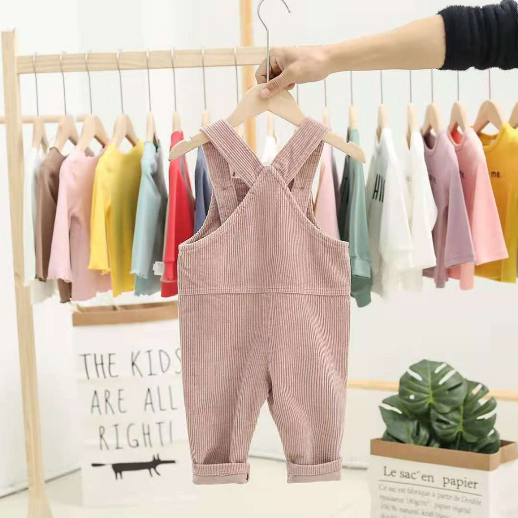 Cute & Comfy: Cotton Toddler Corduroy Overalls