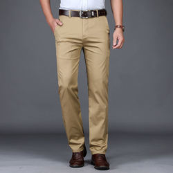 OEM Streetstyle Wholesale Blank Office Khaki Mens Golf Pants Black Cotton Spandex Chino Casual Men Golf Trousers