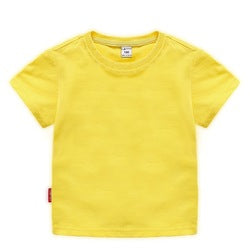 JL0517A Wholesale High Quality Boys T-Shirts 100%Cotton Plain T Shirt Kids Custom LOGO White  T Shirts For Children