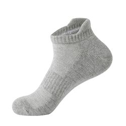 Breathable Black White Athletic Running Socks Custom Cotton Men Women Short Sport Sport Ankle Socks