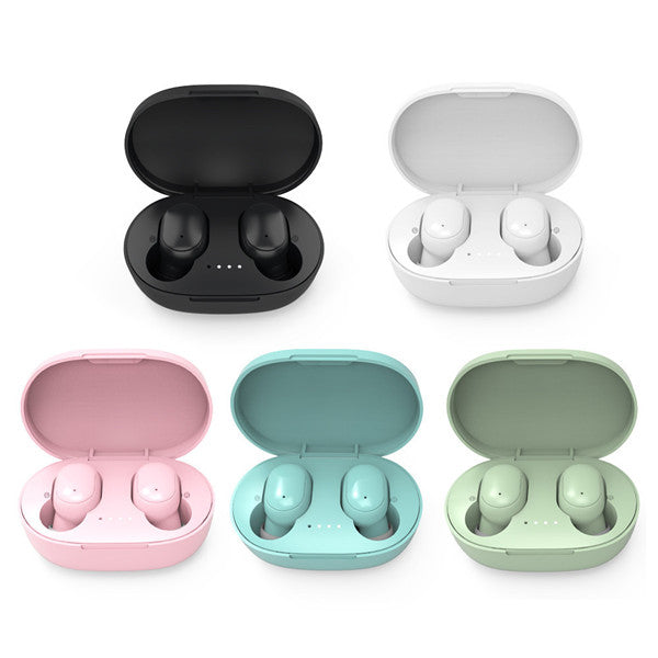 A6S TWS Wireless Earbuds Stereo Headset 5.0 Stereo Headphones Sport Noise Cancelling Mini Earphone