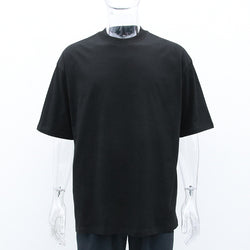 mens blank cotton tshirt loose drop shoulder design logo oversized custom t shirts