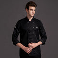 Customized logo embroidery high quality cotton restaurant staff uniform worker uniform custom workwear uniform