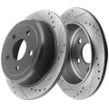 Auto Rear Brake Discs for Jeep Wrangler JK Verified Supplier Automotive Brake Rotors