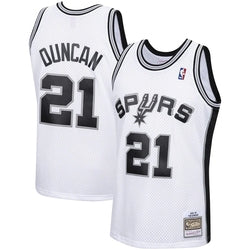 Men #21 Tim Duncan San Antonio Spur Black Basketball Jersey