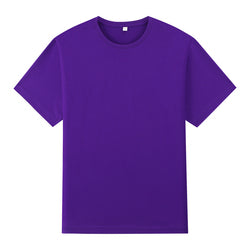 HIC Custom 170G 100% Cotton Printing Logo Tee Shirts Blank Embroidery Unisex Anti-wrin Base Layer Fitness T Shirts