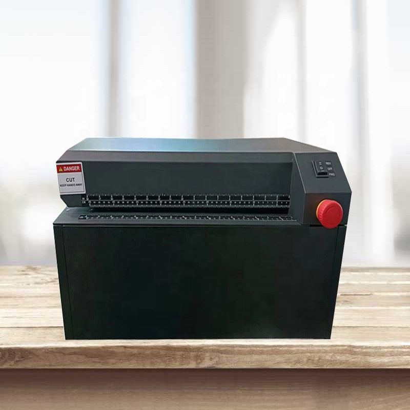 Waste Recycle Paper Shredder Small Size Desktop Cardboard Shredder Carton Box Shredding Machine