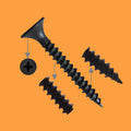 Black/gray phosphated bugle head gypsum board screw coarse thread tornillos drywall screw for drywall