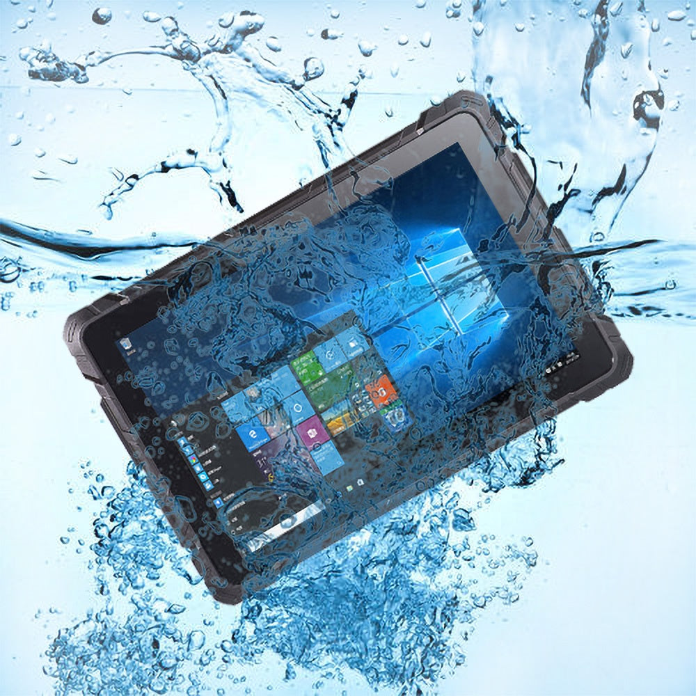 HiGole 10.1 Inch Windows 10 all in one touch screen mini pc IP67 industrial rugged tablet