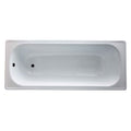cheap simple tub enameled steel bath