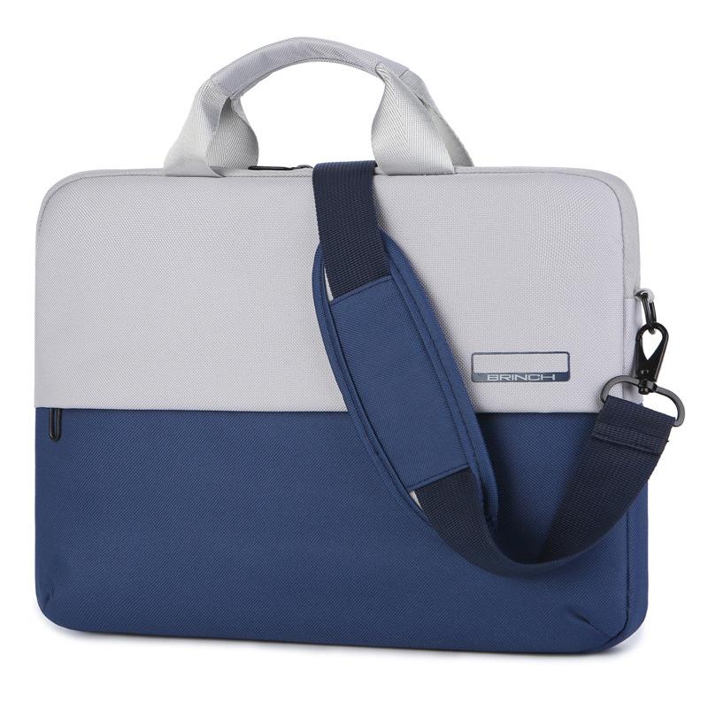 tb046 new shoulder messenger leather bag portable maletin business handbag business laptop briefcase for men
