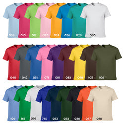Tee Shirts Company Promotional Logo Printed Bulk Plain Staff Uniform Adult 180g White 100 Cotton Unisex Custom Men's T-Shirts
