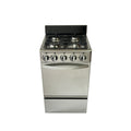 kitchen appliances stainless steel cuisiniere gaz avec 4 burners built-in ovens gas range stove cooker with oven and grill