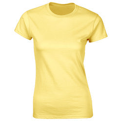 76000L women's t-shirts 180g  Round Neck Short Sleeve custom logo t shirt