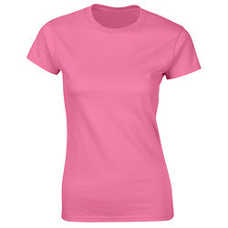 76000L women's t-shirts 180g  Round Neck Short Sleeve custom logo t shirt