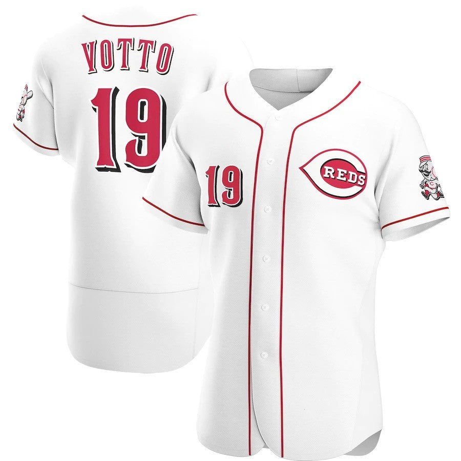 Wholesale 2022 New Hot Sale Stitched Baseball Jersey Cincinnati Red #7 Eugenio Suarez #9 Moustakas Top Embroidery Sport Jersey