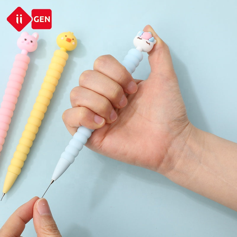 IIGEN Mechanical Pencil with Animal  Color Pencil with for Students School kawaii pen