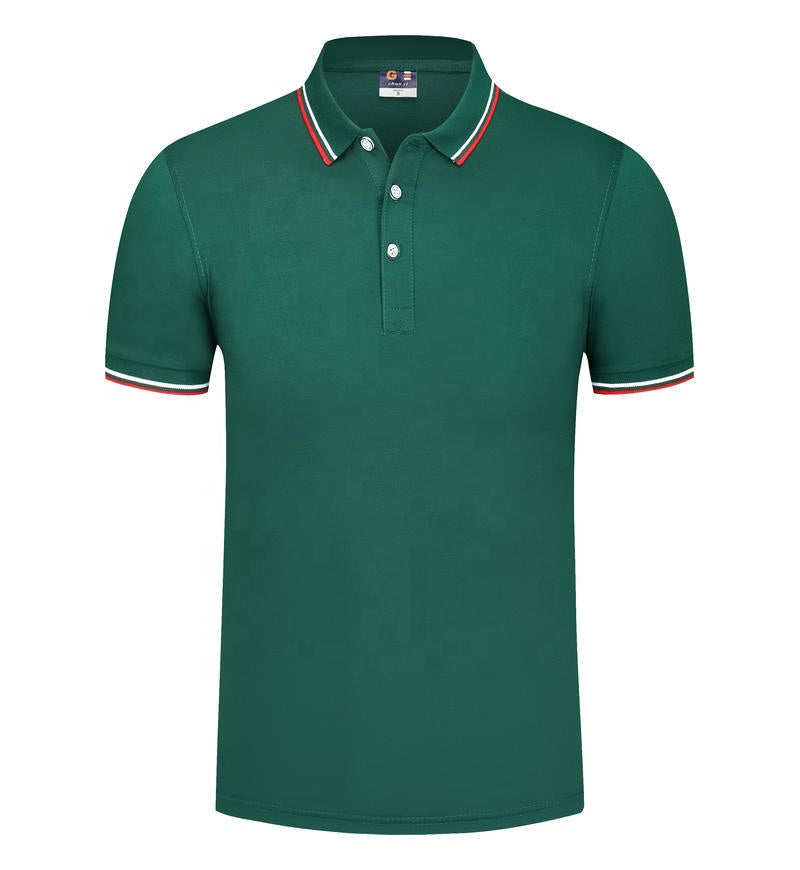 Wholesale Custom Logo Camisa Polo 200g Polyester/Spandex Golf T-shirts Original Designer Polo Shirt Mens Polo Shirts Business