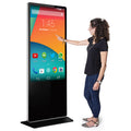 KINGONE Floor Standing Vertical Interactive Digital Signage Totem LCD TV Touch Screens Kiosk Advertising Display for advertising