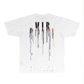 Amiry NEW Mens Womens Designer T shirts Printed Fashion man T-shirt Top Quality Cotton Casual Tees Short Sleeve Luxury Hip Hop