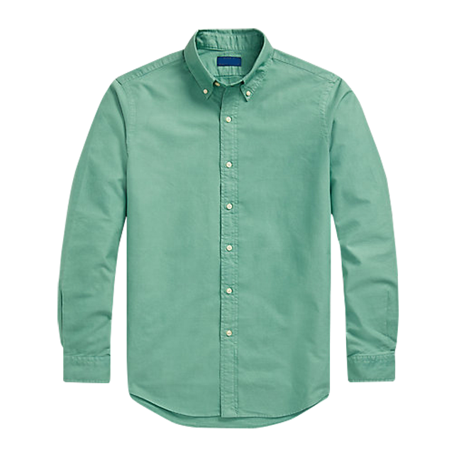 Men's Regular-Fit Long-Sleeve Pocket Oxford Shirt Sourcing From Bangladesh Men's Clothing Shirts For Men Fashion Button Shirts
