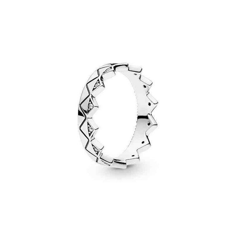 hotsale 925 sterling silver 1 1shine exotic crown ring for women jewelry