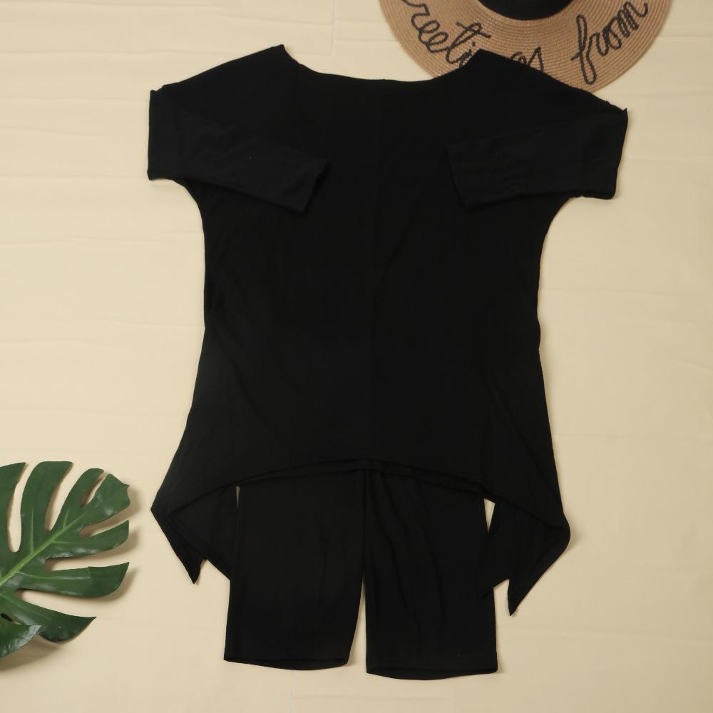 plus size two piece set women bikershorts set 2pcs summer clothing sets plain color size 4xl 5xl suits tracksuits