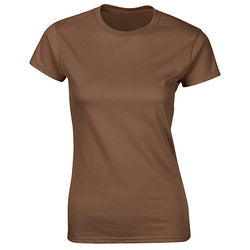76000L women's t-shirts 180g  Round Neck Short Sleeve custom logo t shirt